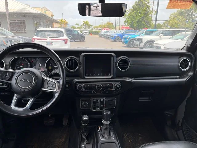 Used 2021 Gray Jeep Unlimited Sahara 4xe image 14