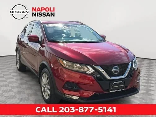 Certified Used 2022 Red Nissan SV image 1