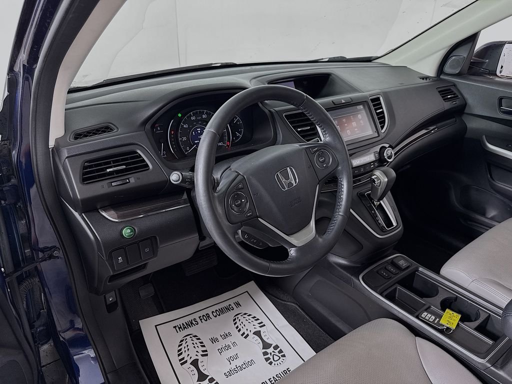 Used 2015 Obsidian Blue Pearl Honda EX-L image 13