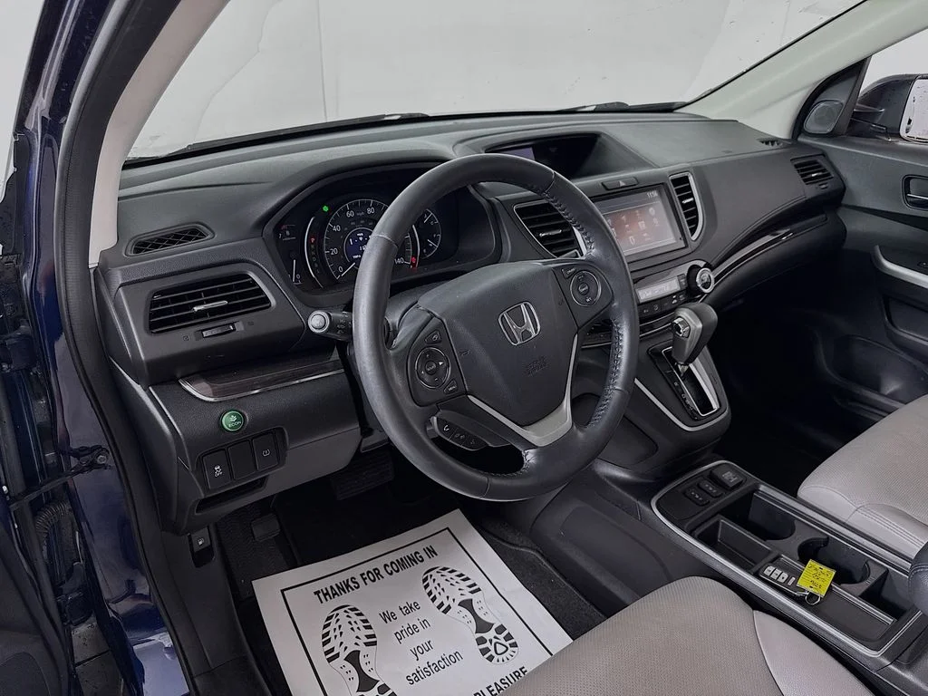 Used 2015 Obsidian Blue Pearl Honda EX-L image 14