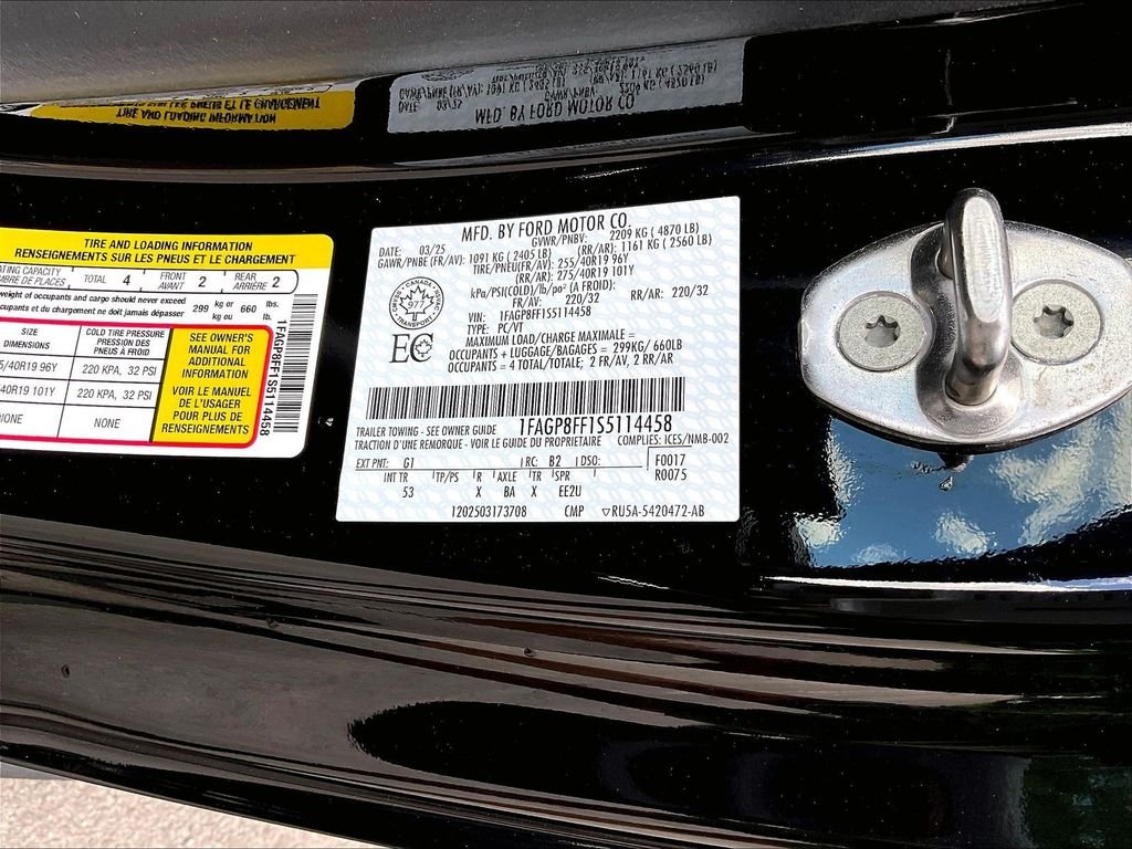 Used 2025 Black Ford GT Premium image 33
