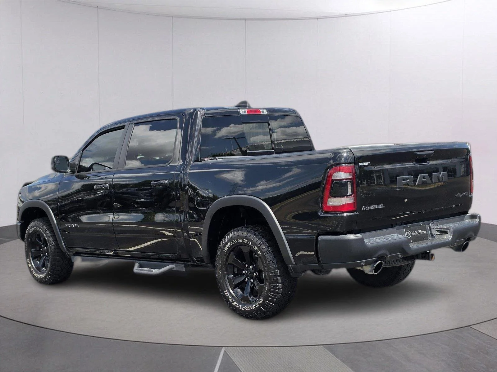 Used 2023 Diamond Black Crystal Pearlcoat Ram Rebel image 3