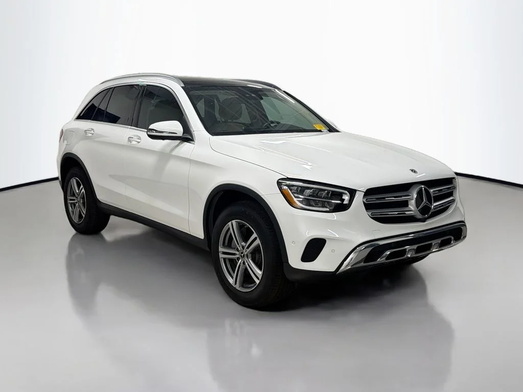 Certified Used 2022 Polar White Mercedes-Benz GLC 300 image 7