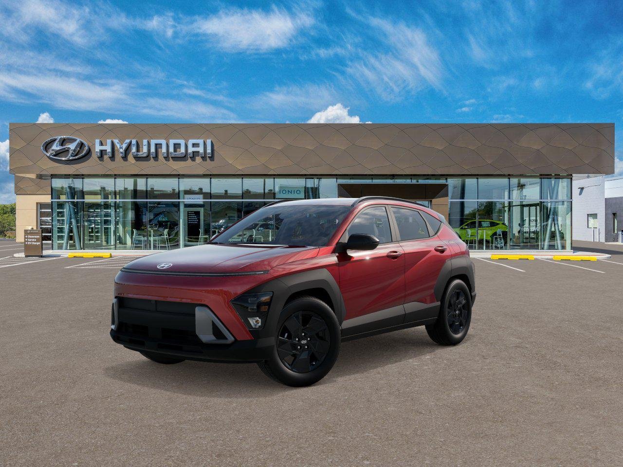New 2026 Ultimate Red Metallic Hyundai SEL Sport image 1