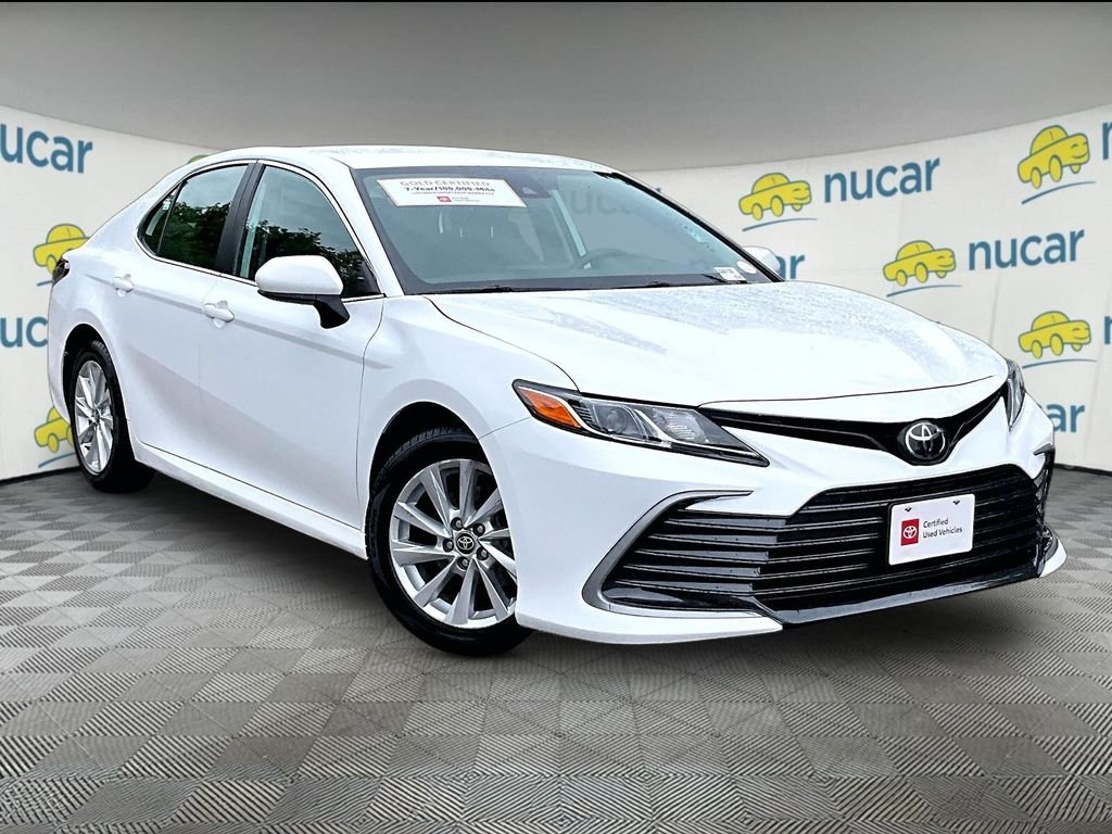 Used 2024 White Toyota LE image 1
