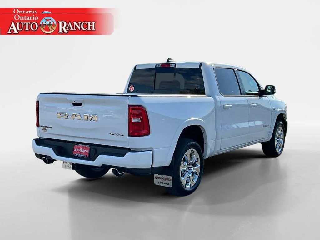 New 2026 Bright White Clear-Coat Exterior Paint RAM Big Horn image 5