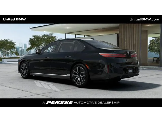 New 2027 Black Sapphire Metallic BMW 740 image 2