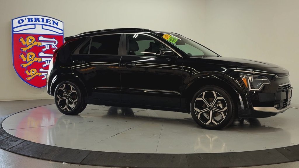 Used 2023 Aurora Black Kia EX Touring image 3