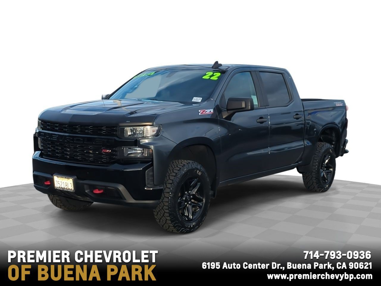 2022 Chevrolet Silverado 1500 LTD Custom Trail Boss