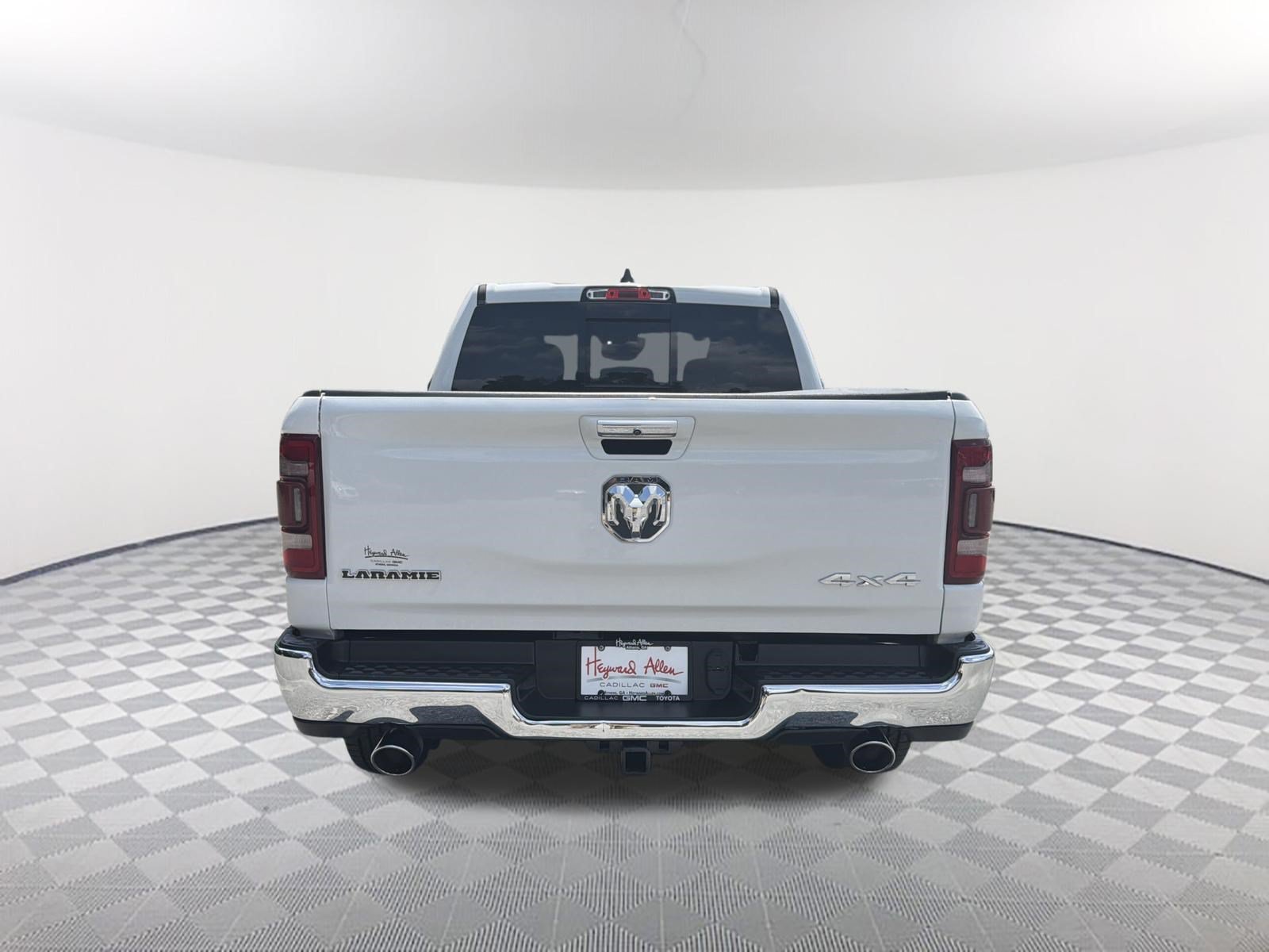 Used 2021 Bright White Clearcoat Ram Laramie image 7