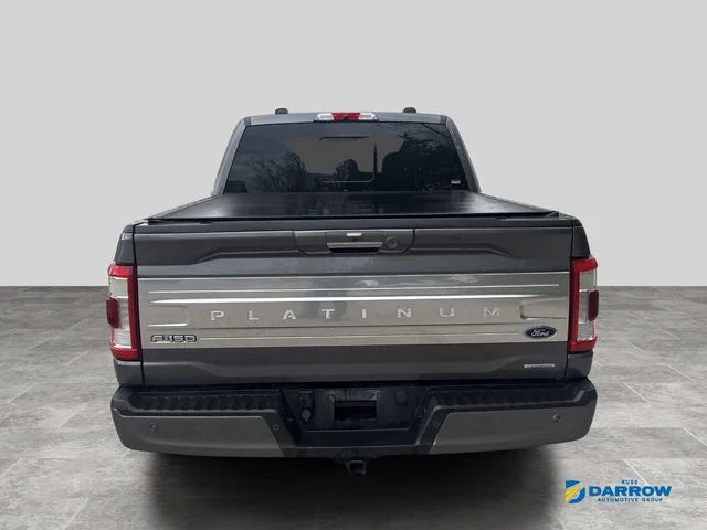 Used 2021 Gray Ford Platinum image 4