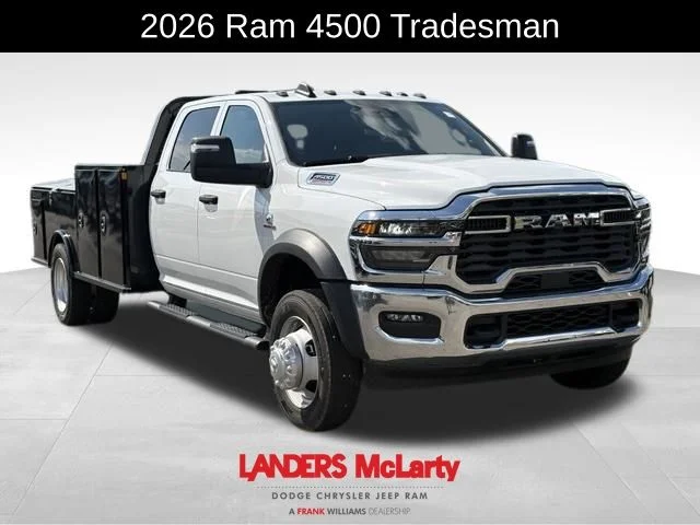 New 2026 Bright White Clear-Coat Exterior Paint RAM Tradesman image 2