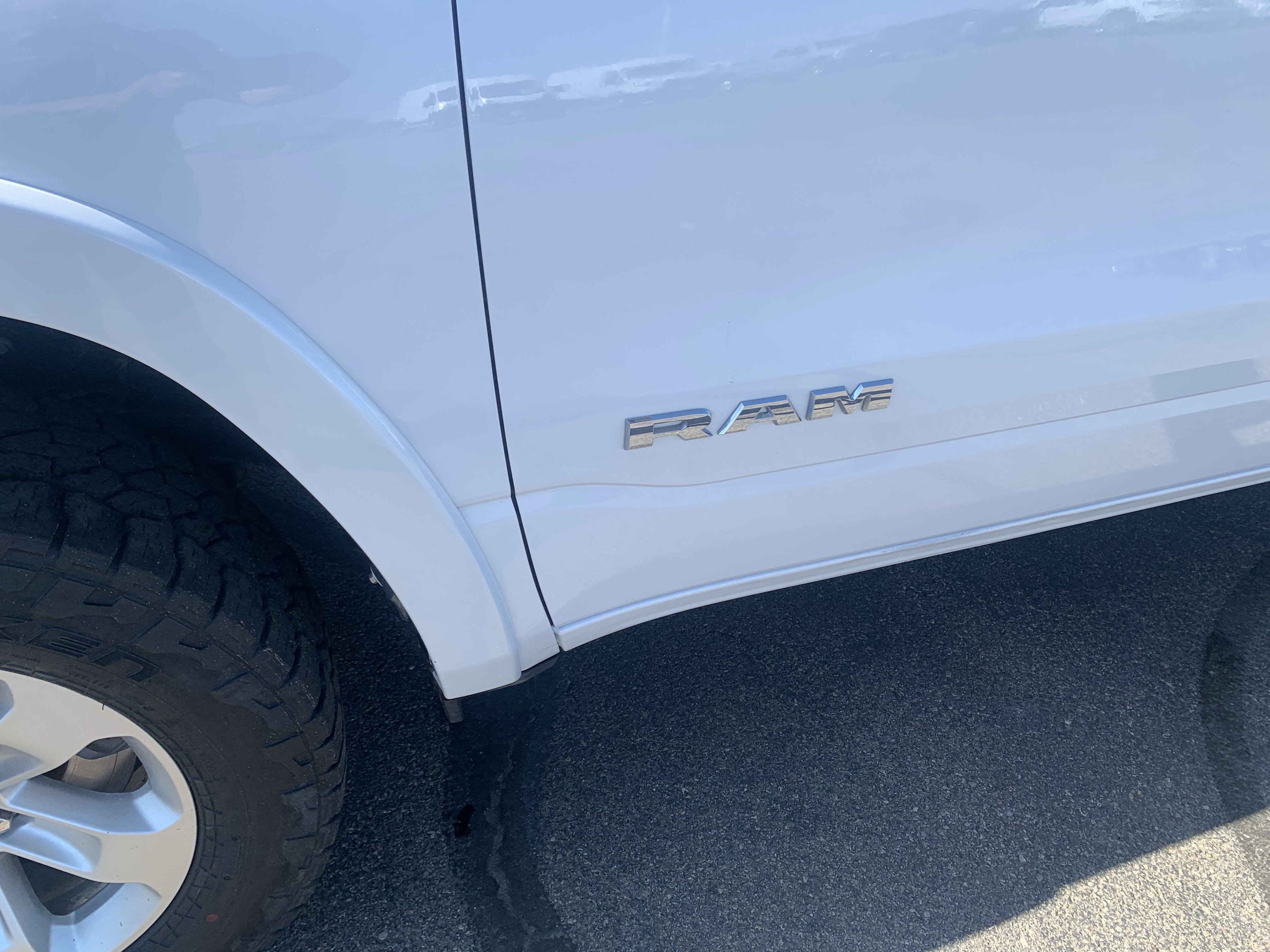 Used 2021 Ivory White Tri-Coat Pearlcoat Ram Laramie image 2
