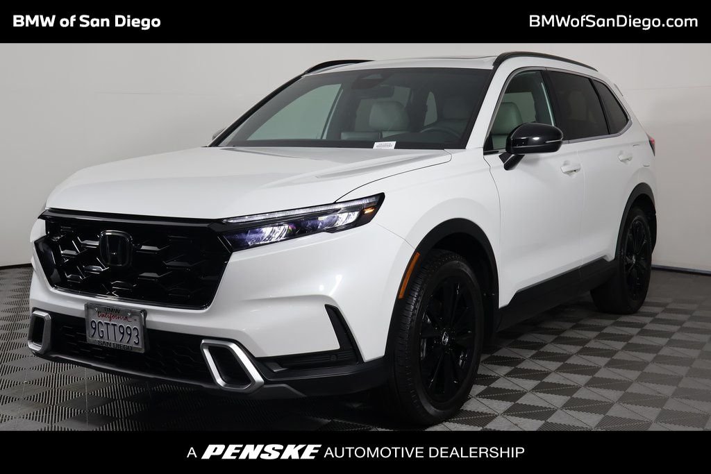 Used 2024 Platinum White Pearl Honda Sport Touring image 1