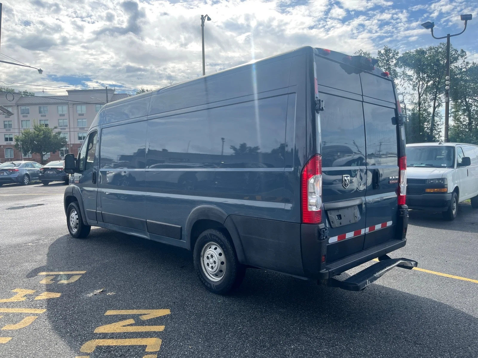 Used 2019 Patriot Blue Pearlcoat Ram High Roof EXT image 5