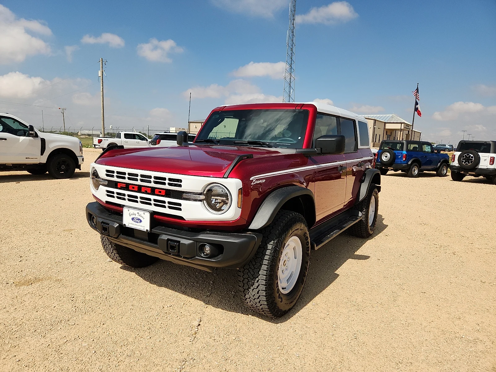 New 2026 Ruby Red Metallic Tinted Clearcoat Ford Heritage Edition image 3