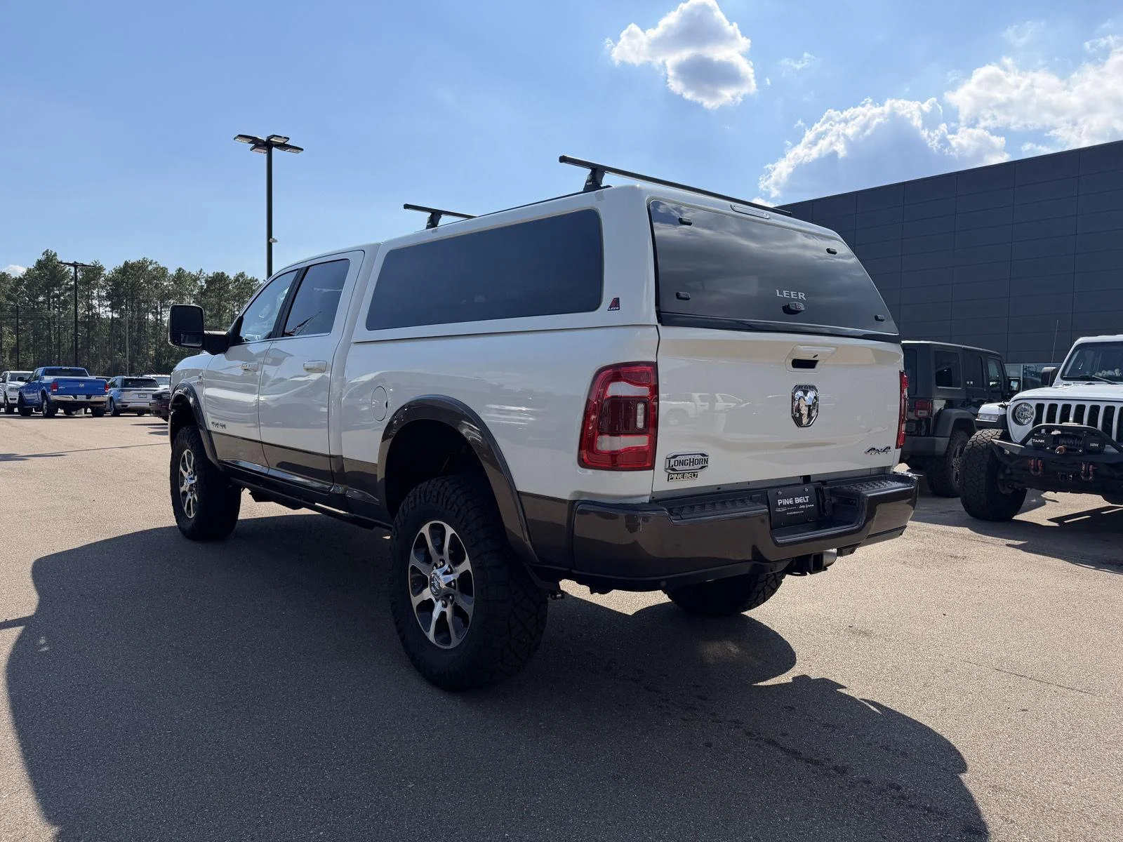 Used 2023 Pearl White Ram Longhorn image 4