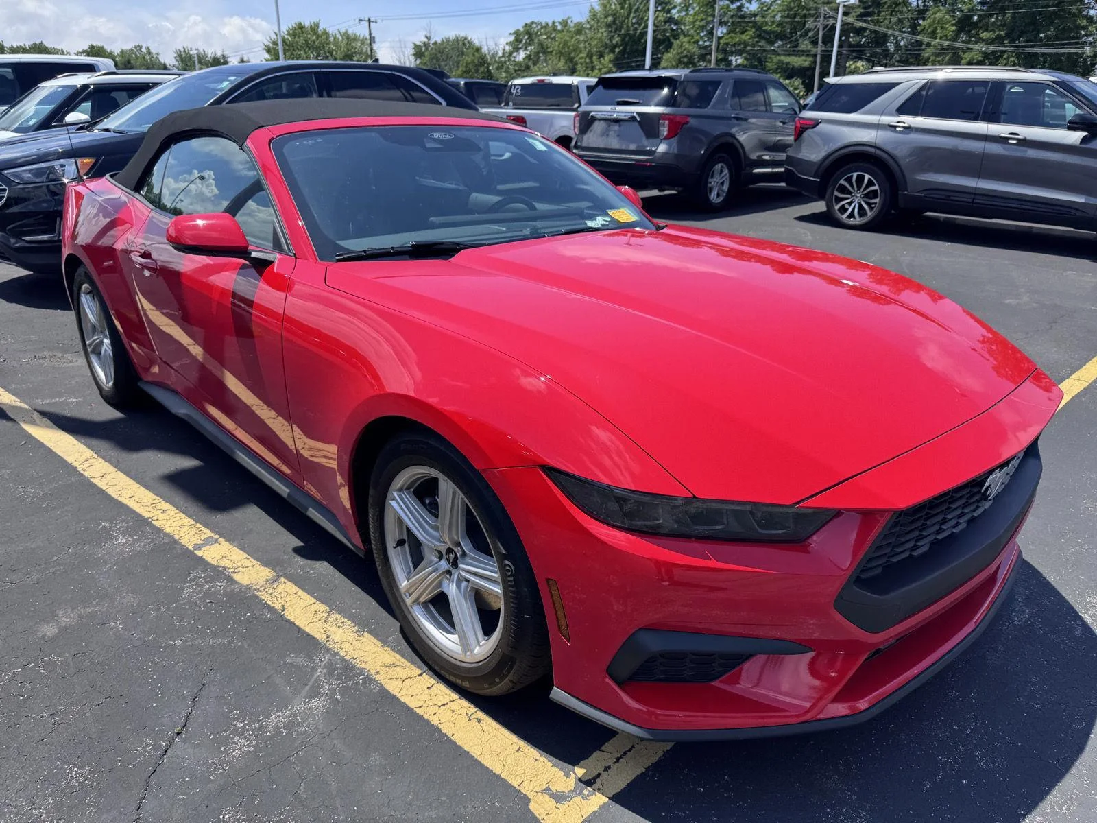Used 2026 Race Red Ford EcoBoost Premium image 3