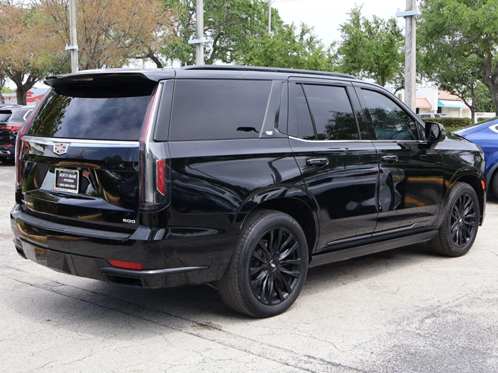 Used 2021 Black Cadillac Premium Luxury image 14