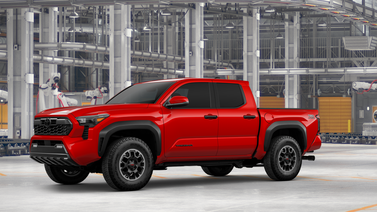 New 2026 Supersonic Red Toyota TRD Off-Road image 2