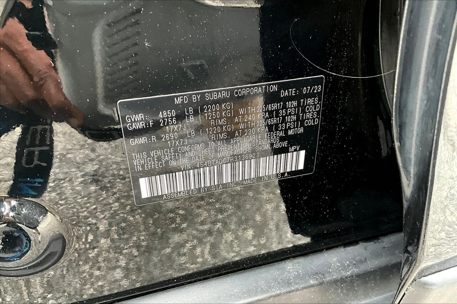 Used 2024 Black Subaru Premium image 21