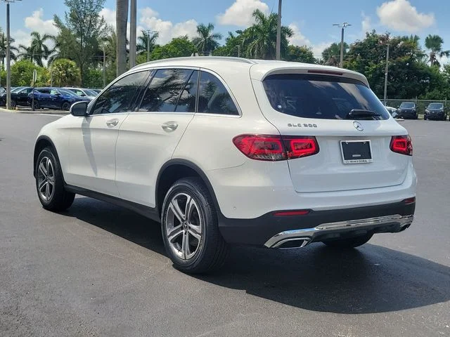 Used 2021 White Mercedes-Benz GLC 300 image 6