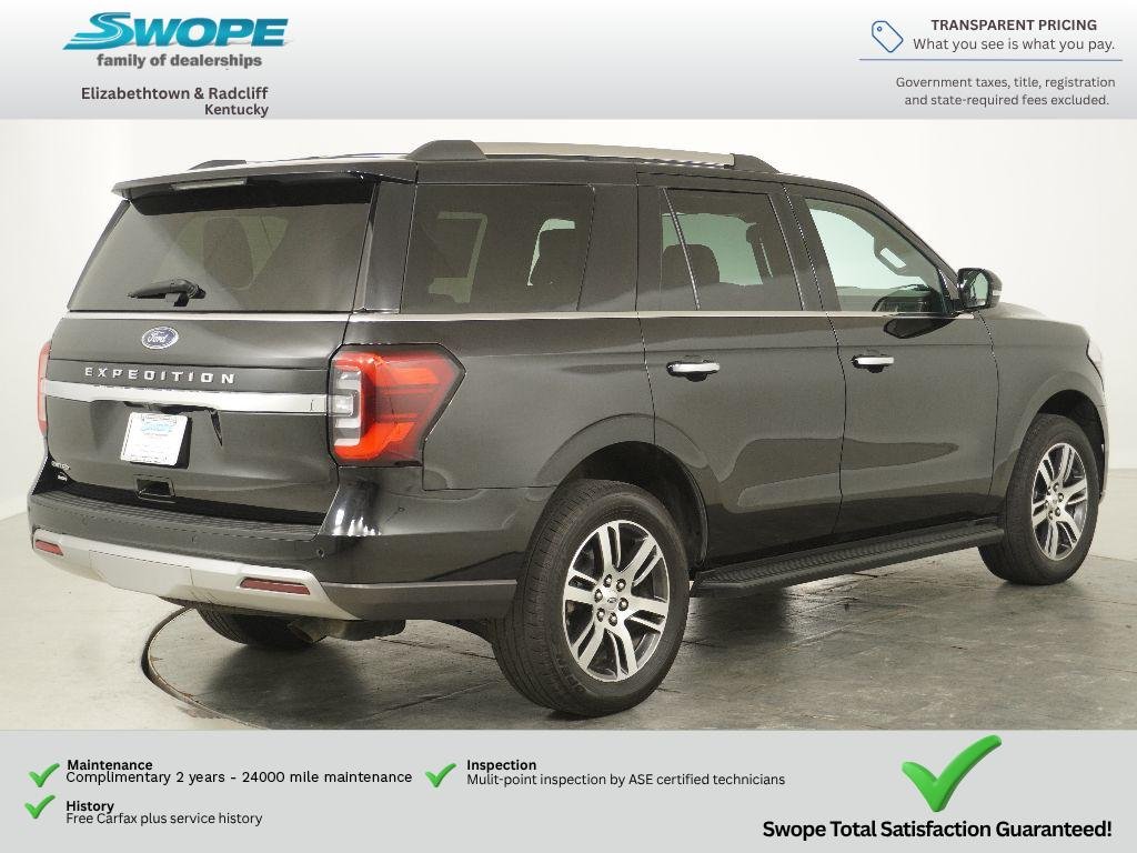 Used 2024 Agate Black Metallic Ford Limited image 3