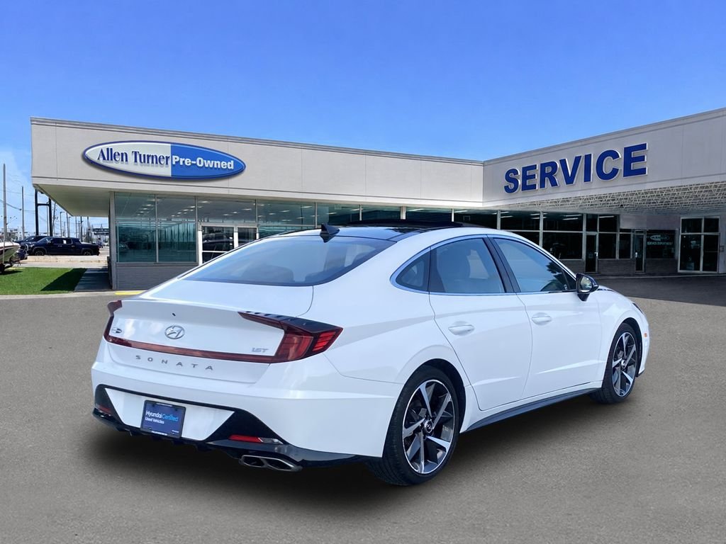 Used 2023 Serenity White Hyundai SEL Plus image 8