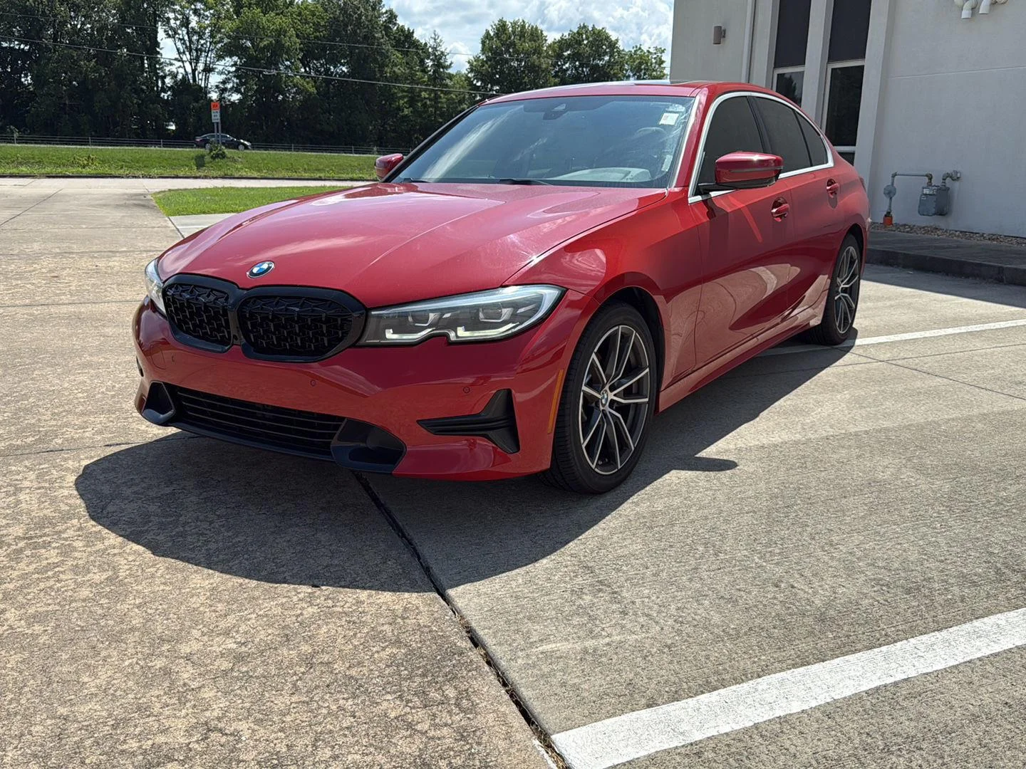 Used 2021 Melbourne Red Metallic BMW 330i image 9