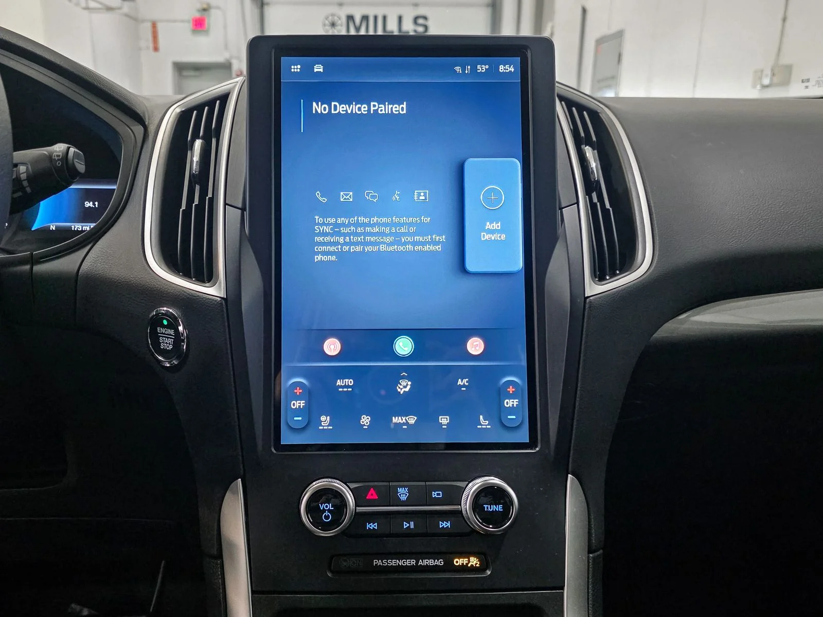 Used 2024 Agate Black Metallic Ford SEL image 29