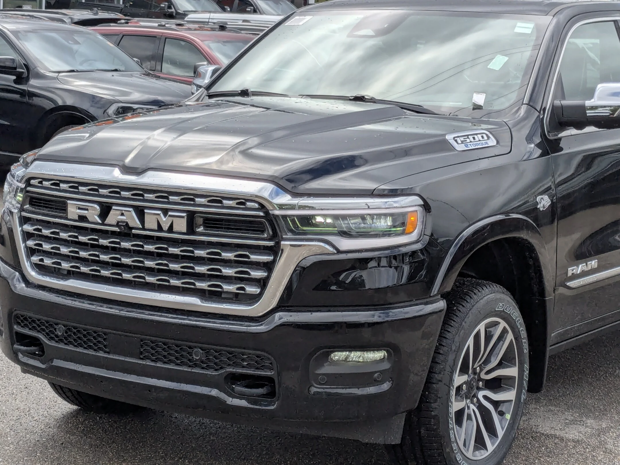 New 2026 Black RAM Limited - - Level A Grp - Pano Sunroof - 14.4 Uconnect NAV - Surround View Camera & More! image 10