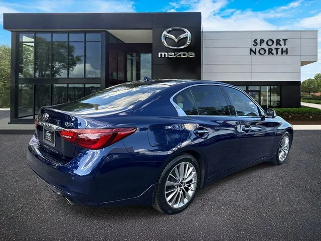Used 2023 Blue INFINITI LUXE image 3