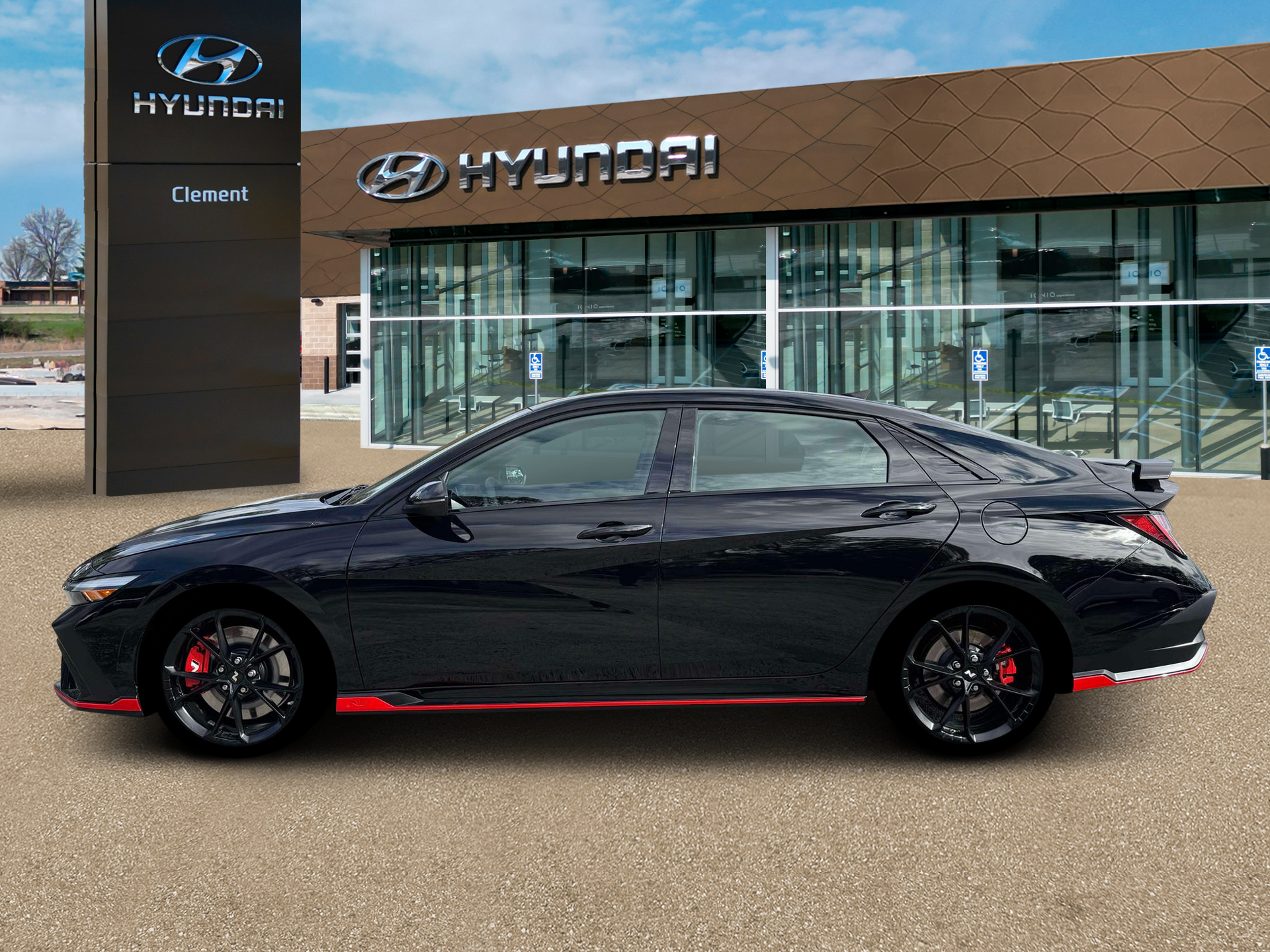 New 2026 Black Hyundai Sedan image 3