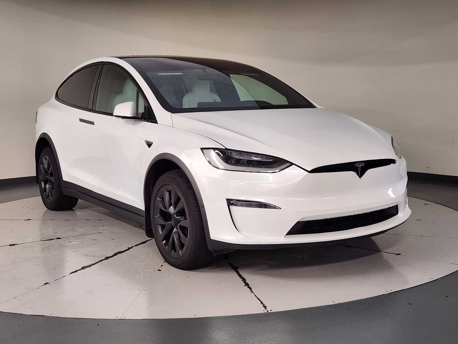 Used 2023 Pearl White Multi-Coat Tesla AWD image 7