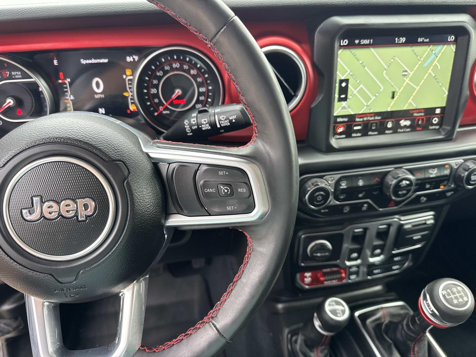 Used 2021 Granite Crystal Metallic Clearcoat Jeep Rubicon image 23