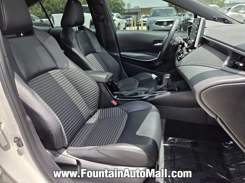 Used 2021 Black Sand Pearl TOYOTA XSE CVT image 12