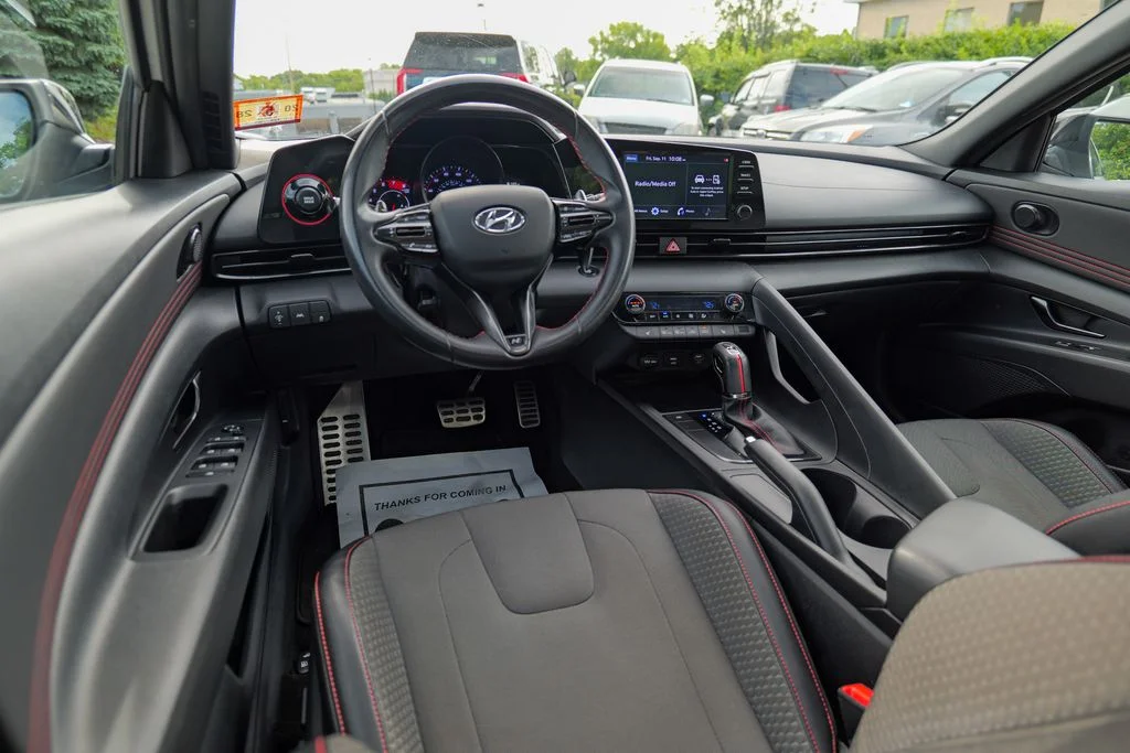 Used 2021 Ceramic White Hyundai N Line image 38