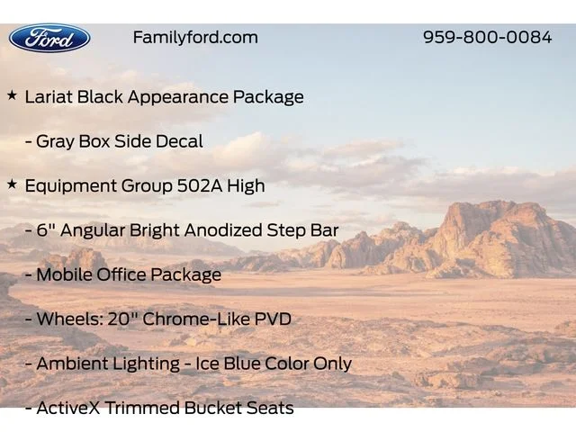 New 2026 Oxford White Ford Lariat® image 20