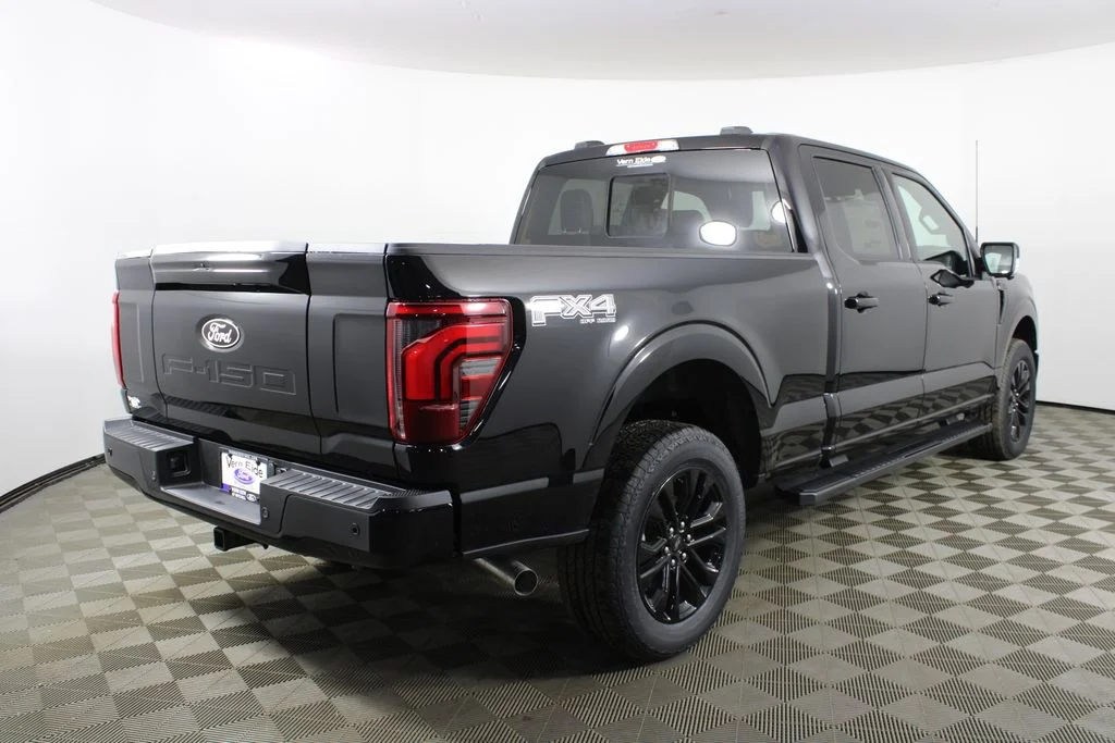 New 2026 Agate Black Metallic Ford Lariat image 5