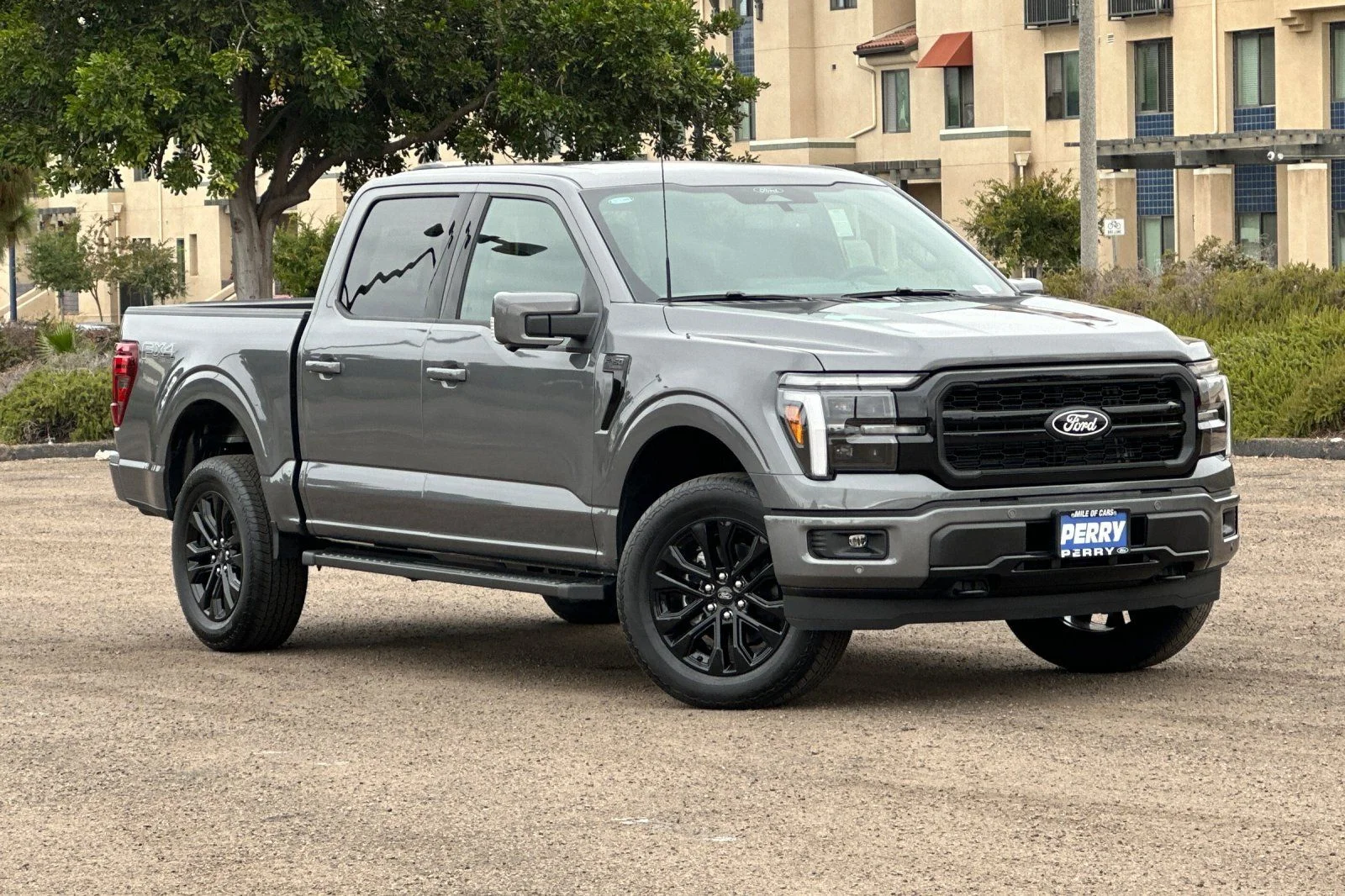 New 2026 Carbonized Gray Metallic Ford Lariat® image 1
