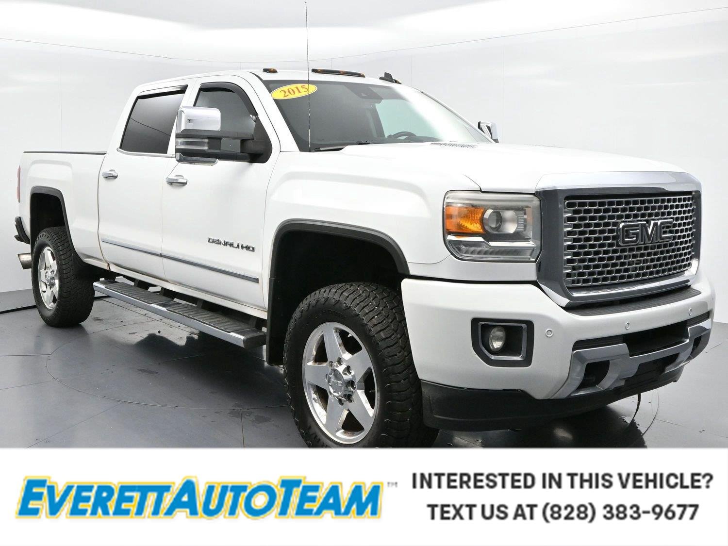 Used 2015 Summit White GMC Denali image 1