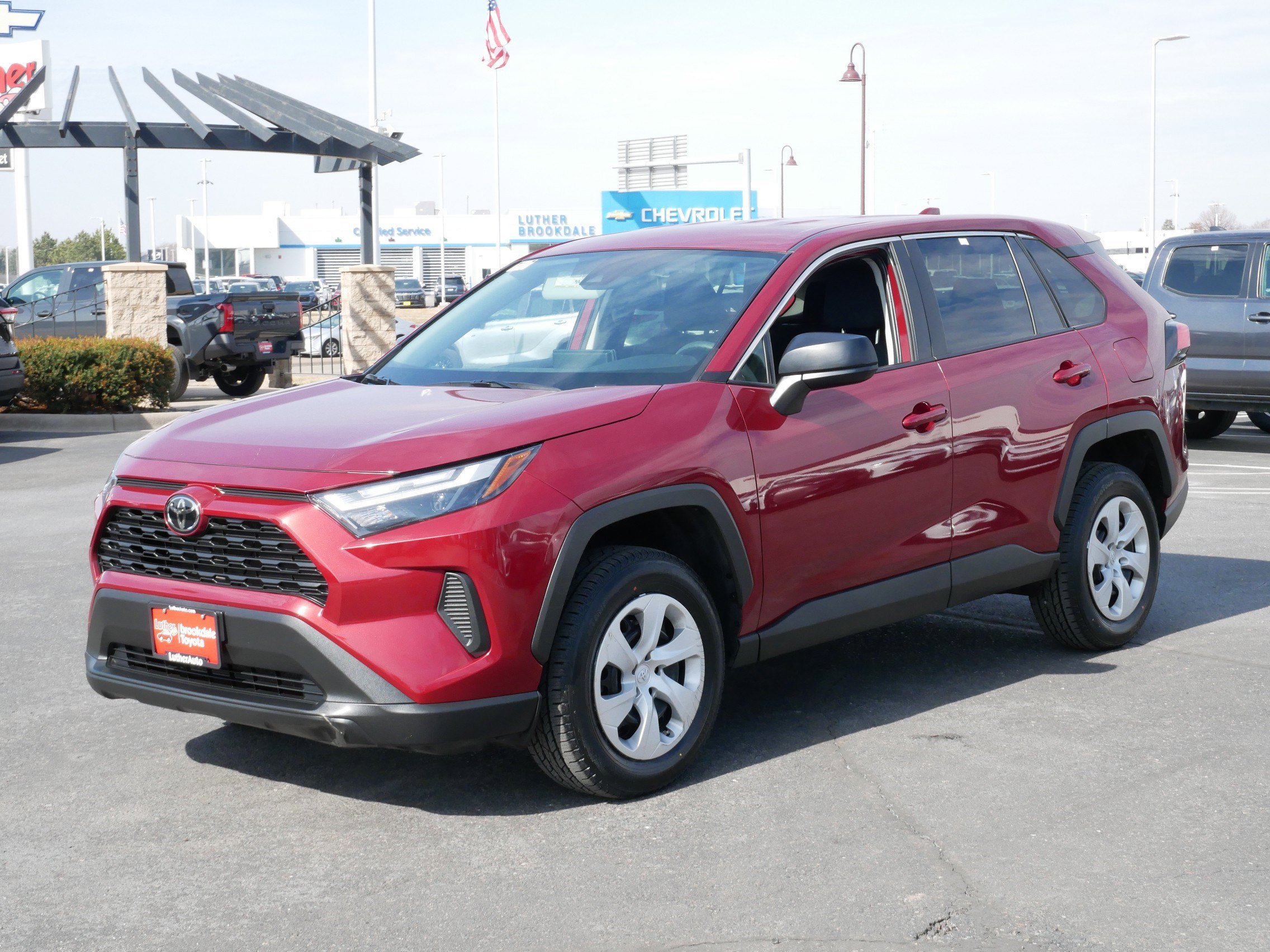 Certified 2024 Toyota RAV4 LE with VIN 2T3F1RFV9RW452830 for sale in Brooklyn Center, Minnesota