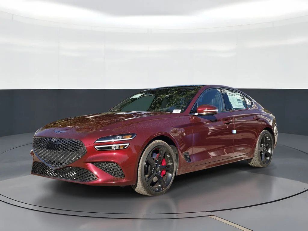 New 2026 Red Genesis 3.3T Sport Prestige image 1