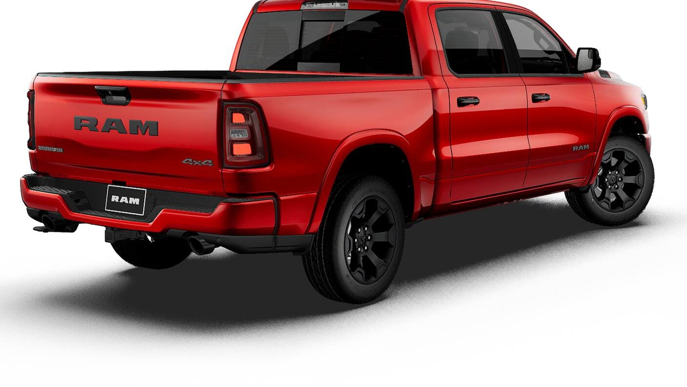 New 2027 Molten Red Pearl-Coat Exterior Paint RAM Big Horn/Lone Star image 14