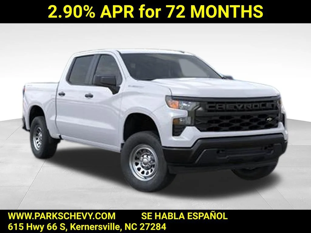 2026 Chevrolet Silverado 1500 Work Truck 1WT 4X4 Crew Cab Short Box's photo