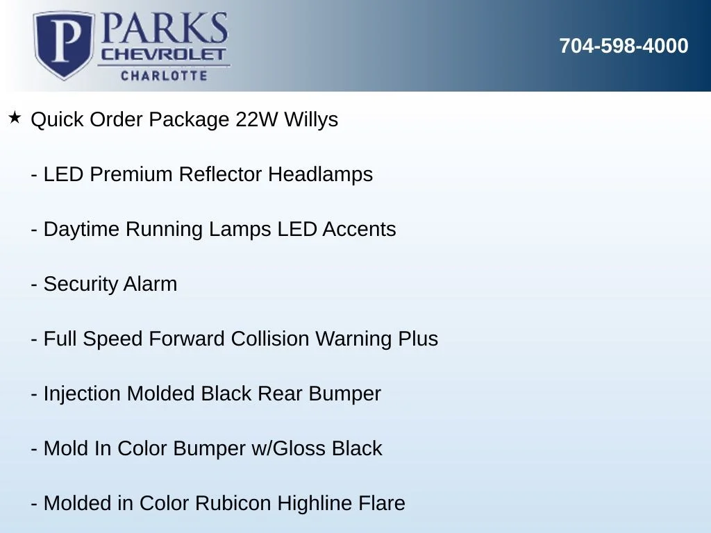 Used 2025  Jeep Willys image 21