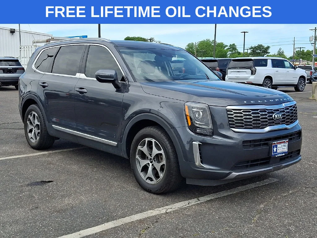 Used 2020 Gray Kia EX image 1