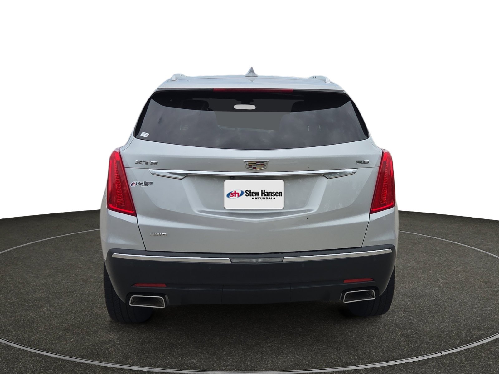 Used 2017 Radiant Silver Metallic Cadillac Premium Luxury AWD image 4