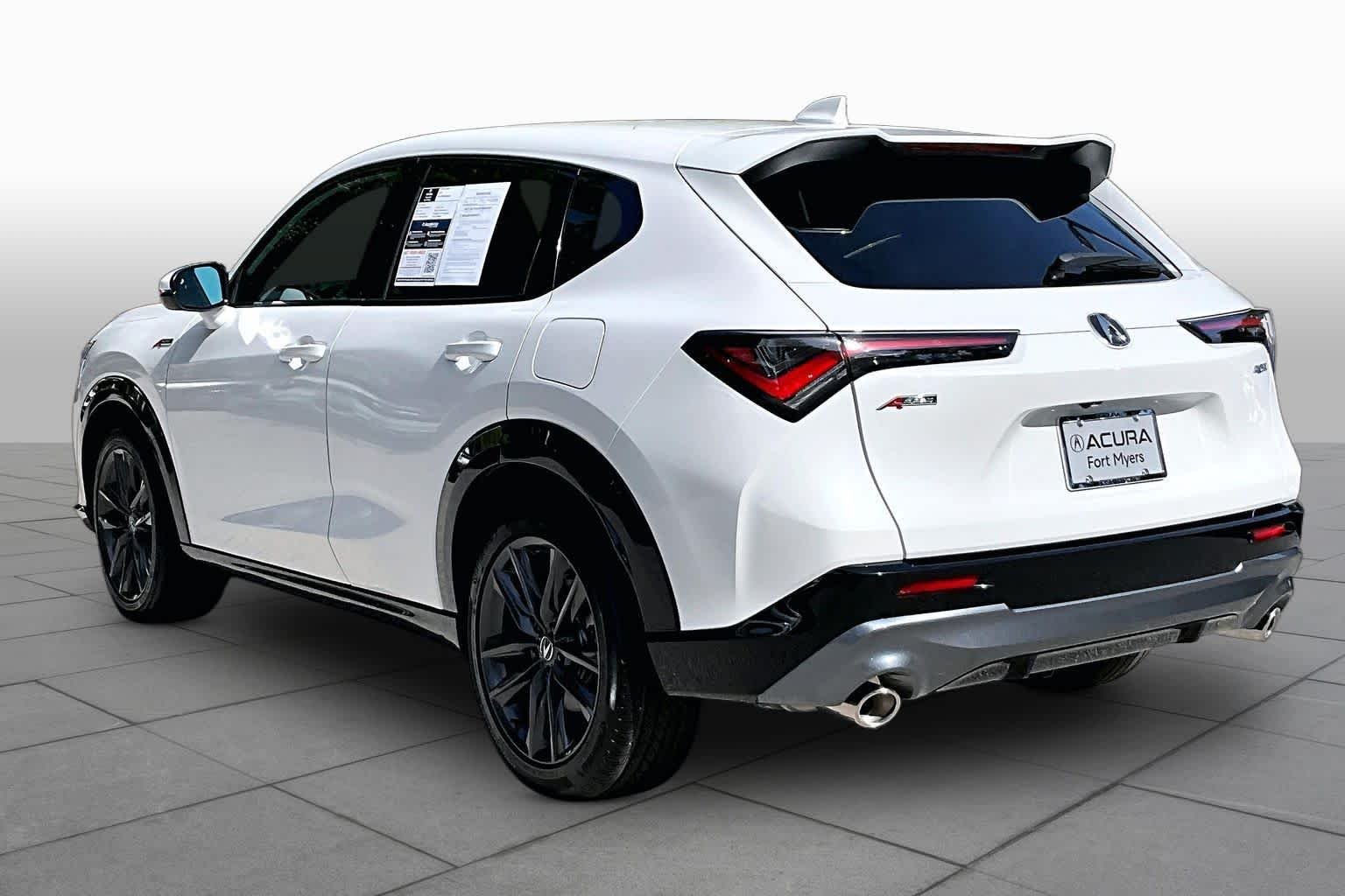 Used 2025 Platinum White Pearl Acura w/A-Spec Package image 12