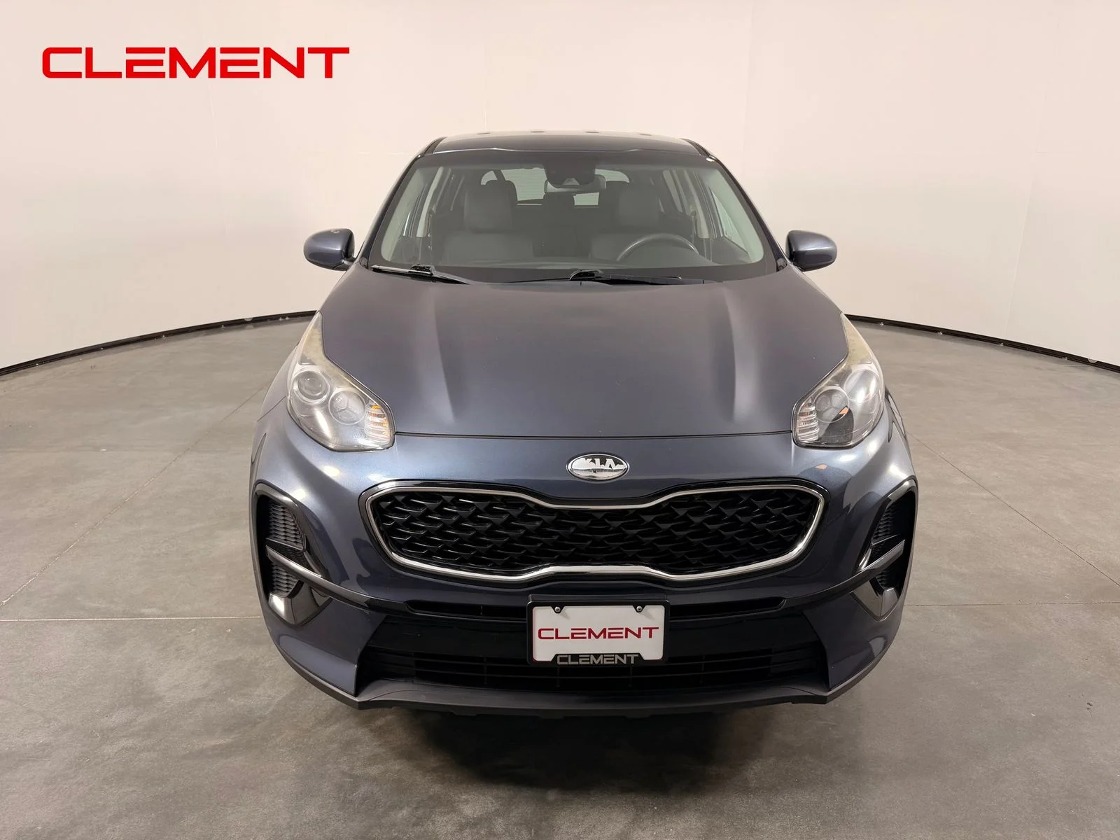 Used 2020 Blue Kia LX image 3